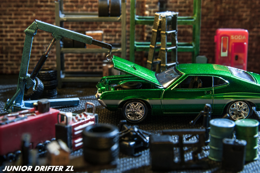 【微车摄】JOHNNY LIGHTNING《速度与激情4》1972 Ford Gran Torino Sport