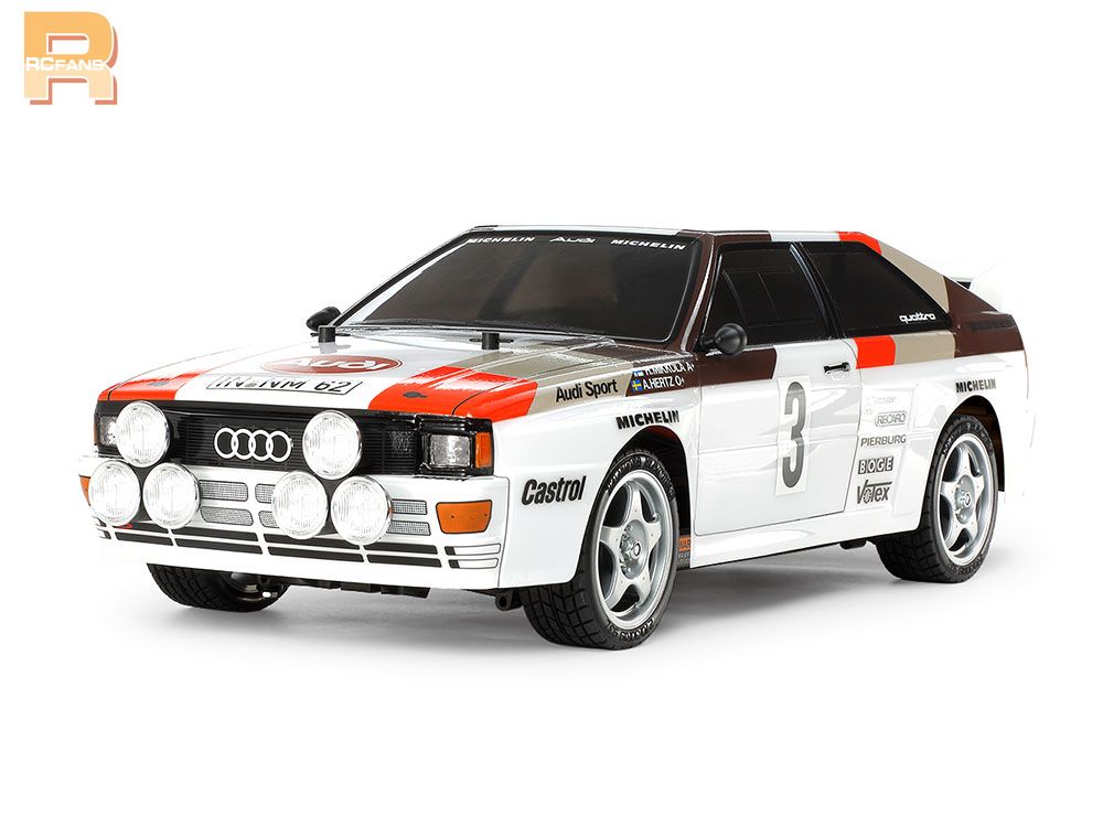 Tamiya TT-02 Audi Quattro Rally A2 拉力