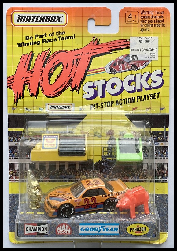 MB221-CHEVROLET LUMINA Stock Car #22 Team Goodyear（Hot Stocks Pit-Stop Action P.jpg