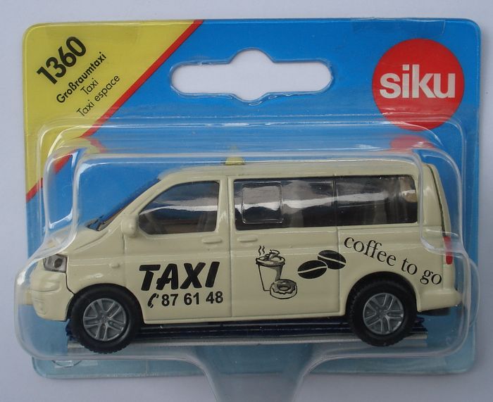 Siku 1360 VW Volkswagen Multivan T5 Taxi Espace Coffee to go.jpg