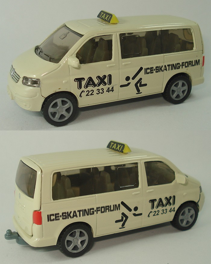 Siku 1360 VW Volkswagen Multivan T5 Taxi Espace Ice-Skating-Forum.jpg