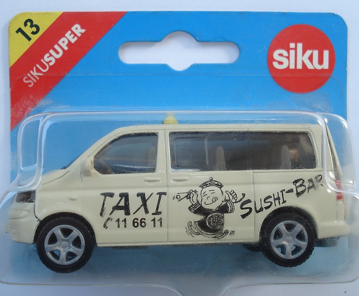 Siku 1360 VW Volkswagen Multivan T5 Taxi Sushi-Bar.jpg