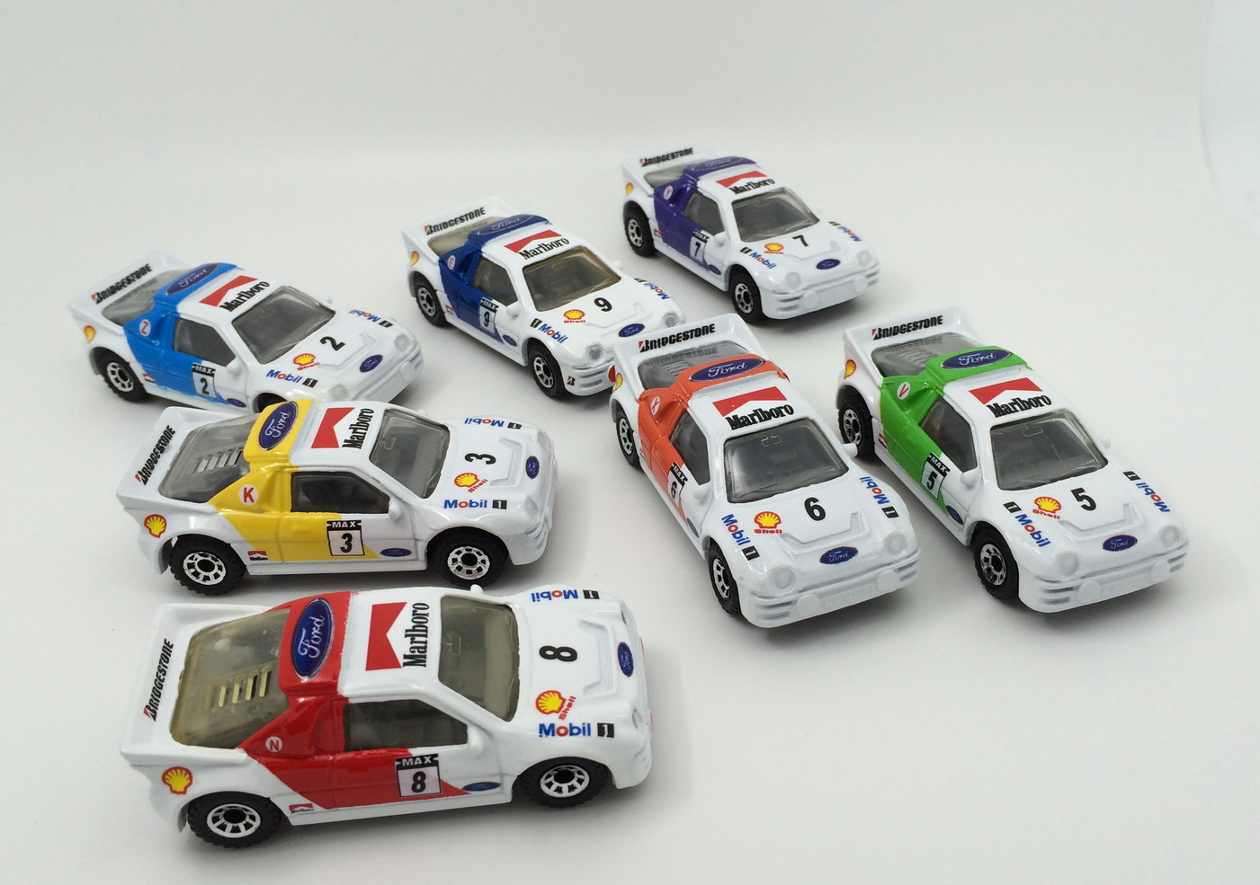 【BK】MATCHBOX  Ford Rs200 彩虹战队